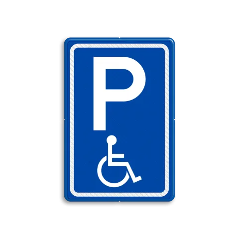 Parkeerplaats voor gehandicapten