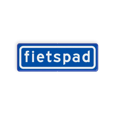 Onverplicht fietspad