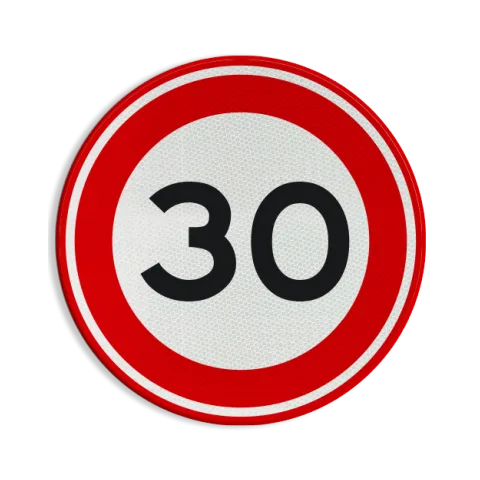 Maximumsnelheid 30 km/u