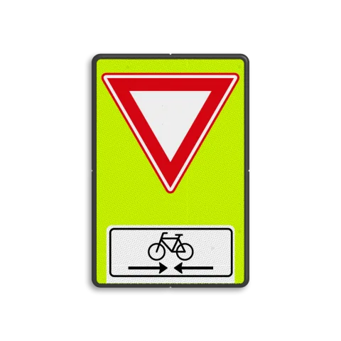 Voorrangssituatie bij fietspad