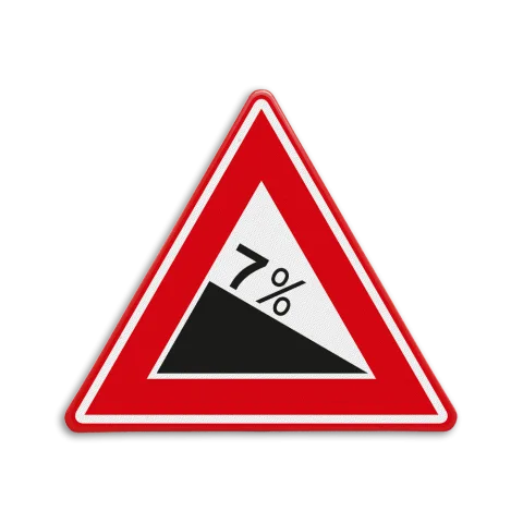 Gevaarlijke daling